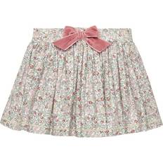 Trotters Kids' Cotton Floral Skirt, Pink/Multi