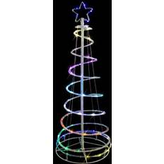 Christmas Trees Northlight 4' Color Changing Multiple Function Spiral Christmas Tree