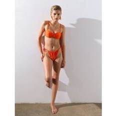 French Connection Swimwear French Connection Orange Tanga Bikini Bottom Orange