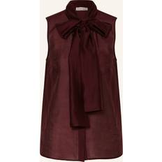 Phase Eight Blouses Phase Eight Women's Saylor Sleeveless Pussybow Blouse Burgundy