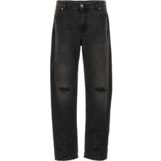 Balmain Jeans Balmain Black Denim Jeans With Wear