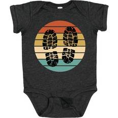 Children's Clothing Inktastic Sold by: Hiking Boots Retro Sunset Boys or Girls Baby Bodysuit