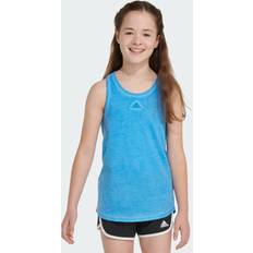 L Tank Tops Children's Clothing adidas COLD PIGMENT TANK Electro Blue