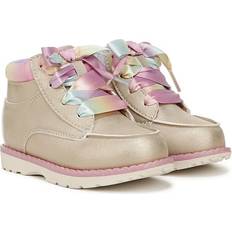 Cheap Boots Children's Shoes Dr. Scholl's Kids' Maplewood Boot Toddler/Little Kid Boots Gold Rainbow Faux Leather 12.0 12.0 M