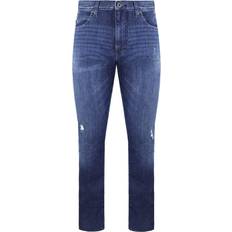Armani Men Jeans Armani Emporio J45 Regular Fit Mens Jeans Blue Cotton Waist