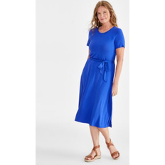 Dresses Style & Co Women's Short-Sleeve T-Shirt Dress, Created for Macy's Jazzy Blue