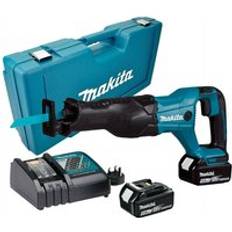 Makita DJR186RTE 18v lxt Reciprocating Recip Sabre Saw 2 x 5.0ah Batteries