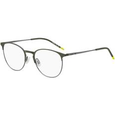 HUGO 1290 0OC Green Size Free Lenses HSA/FSA Insurance Blue Light Block Available Ruthenium Silver 52