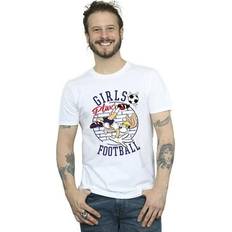 Looney Tunes Lola Bunny Play Football T-Shirt - White