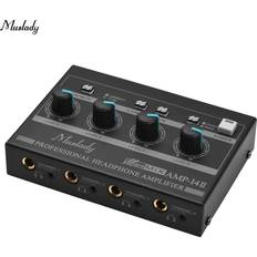 Tomtop Jms Muslady AMP-14 4-Channel Headphone Amplifier