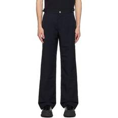 Herre - Nylon Jeans Jacquemus Black Les Classiques 'Le pantalon Jean' Trousers 990 BLACK IT