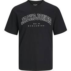 Svarta Överdelar Jack & Jones T-shirt JjeCaleb år 128 T-shirt