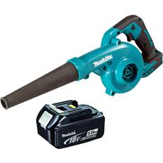 Makita dub185z 18v lxt li-ion blower with vacuum function with 1 x 5.0ah battery