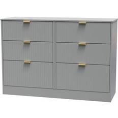 Swift Nashville Ready Assembled H792mm W1117mm Chest of Drawer