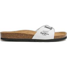 Pepe Jeans Pantoffeln & Hausschuhe Pepe Jeans Sandalen für Frauen Oban Clever Blanc