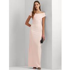 Polo Ralph Lauren Pink Dresses Polo Ralph Lauren Irene Bardot Maxi Dress, Light Pink