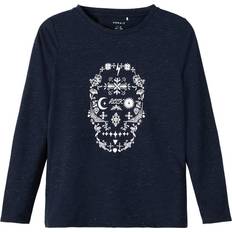 Name It Bleu T-shirts Name It Sweatshirt Fonja - Bleu