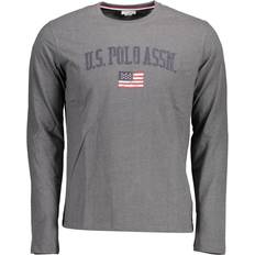 U.S. Polo Assn. Elegant Gray Printed Tee