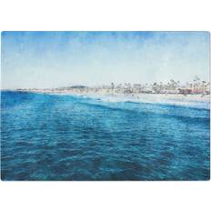 East Urban Home Newport Beach in California Painting Chopping Board 39cm