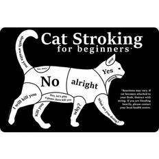 Grindstore Cat Stroking für Anfänger Plaque Schwarz