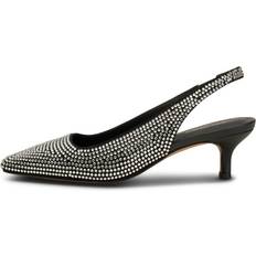 Shoe The Bear Pumps Shoe The Bear Stiletter Maxine Slingback Crystal Black
