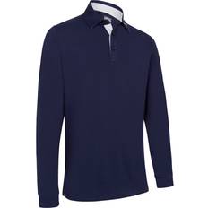 Callaway Mens Long Sleeve Performance Polo Peacoat Polo Shirt