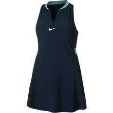 Tennis Vestiti Nike Dri-Fit Abito Donna Blu_scuro