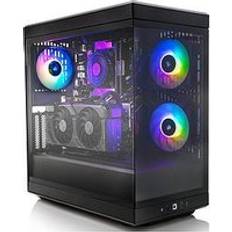 12 GB Desktop Computers Stormforce Crystal Gaming Desktop Rtx 4070, Core