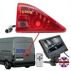 Dolphin Renault master van reversing camera with large 7" dash