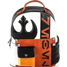 Black - Leather School Bags Star Wars Rebel Mini Backpack