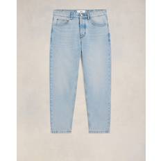 Ami Paris Women Jeans Ami Paris Tapered Fit Jeans For Men - Blue