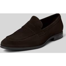 Loafers BOSS Herren Theon_Mocc_sd Loafer, Dark Brown