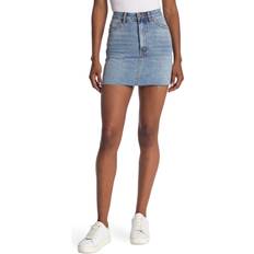 Ksubi Women Skirts Ksubi Remixed High Line Raw Hem Denim Skirt 24