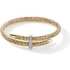 XL Bracelets John Hardy Spear Flex Cuff Bracelet in 14k Yellow Gold