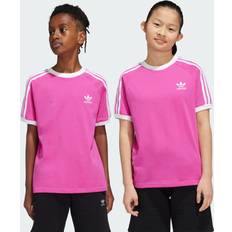 Adidas Girls T-shirts Children's Clothing Adidas Adicolor 3-Stripes Tee Semi Lucid Fuchsia