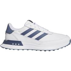 44 ⅔ Golfschoenen adidas Golf S2G Spikeless Leather Shoes White/Preloved Ink/Silver Metallic