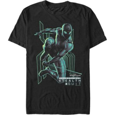 Tops Fifth Sun Marvel Men's Spider-Man Far From Home Stealth Short Sleeve T-Shirt Black