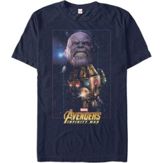 Fifth Sun Marvel Men's Avengers Infinity War Thanos Fierce Power Of The Gauntlet Short Sleeve T-Shirt Navy