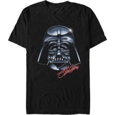 Clothing Fifth Sun Star Wars Men's Classic Darth Vader Shiny Helmet Short Sleeve T-Shirt Black