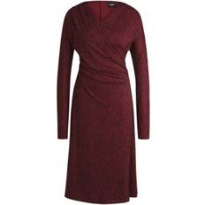 HUGO BOSS Women Dresses HUGO BOSS Women's Wrap-Front Dress Open Misc