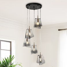 Pendant Lamps LNC Modern 5-Light Island Pendant Lamp