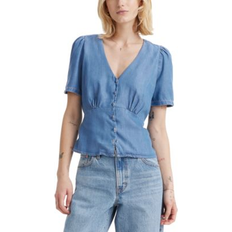 Levi's Women Blouses Levi's Women's Dolores Short-Sleeve Blouse Delightful