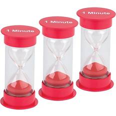 Science Experiment Kits Teacher Created Resources Sand Timer, Medium, 1 Minute, Pack of 3 TCR20756-3 Quill