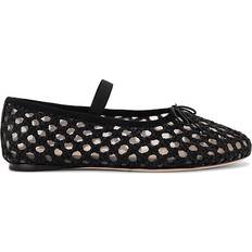 Loeffler Randall Chaussures Loeffler Randall Leonie Crochet Flat in Black. 7.5, 9.5