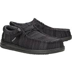 Hey Dude Herre Lave sko Hey Dude Wally Stretch Sox Sneaker Herrer - Grå/Sort