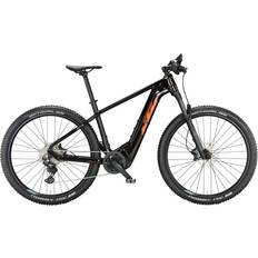 Orange E-Mountainbikes KTM Macina Team 792 flaming black orange 2024 750 Wh Herrcykel