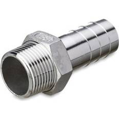Lemvigh-Müller Bagventile Lemvigh-Müller Slangestuds 6kant, 1.4408, 20 Bar 1/2"x17,0 Mm