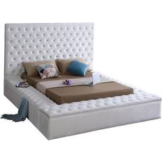 White Beds Meridian Furniture Bliss