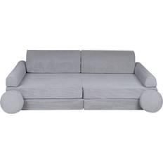 Grey Sofas Children's Sofa MeowBaby Corduroy Premium