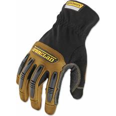 Work Gloves Ironclad Ranchworx Leather Gloves, Black/tan, IRNRWG205XL